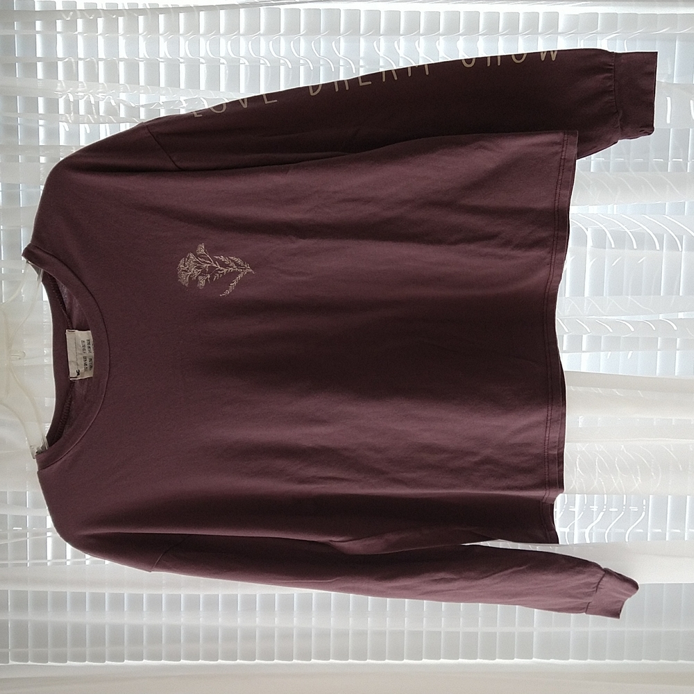 French Pastry Purple Long Sleeve Tee
